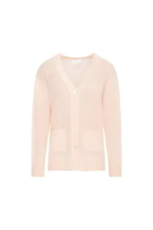 LoveShackFancy - Applene Cardigan in Pearl Pink