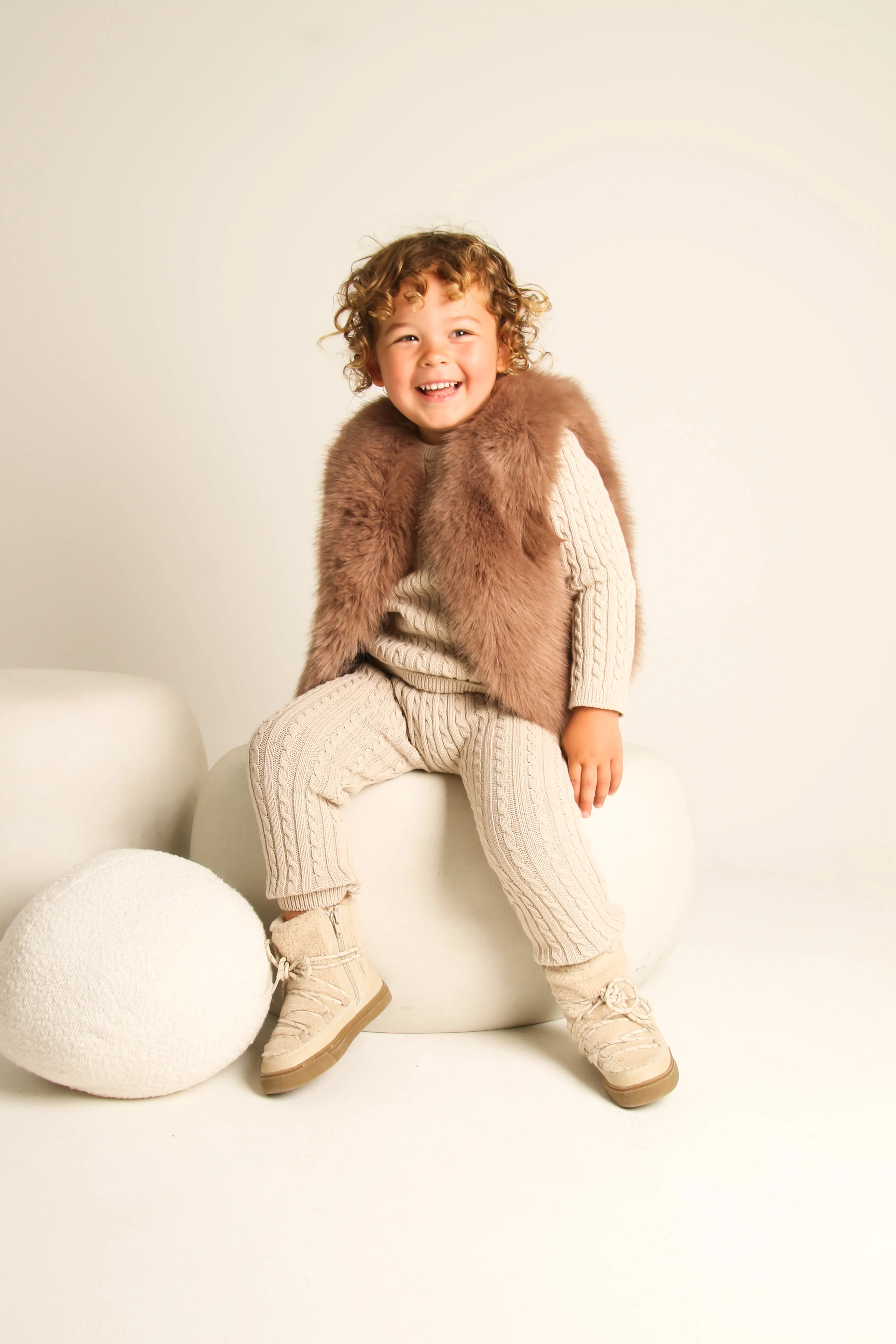 Luxury Faux Fur Gilet