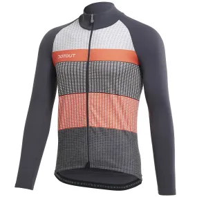 Maglia maniche lunghe Dotout Fanatica Wool - Grigio arancio