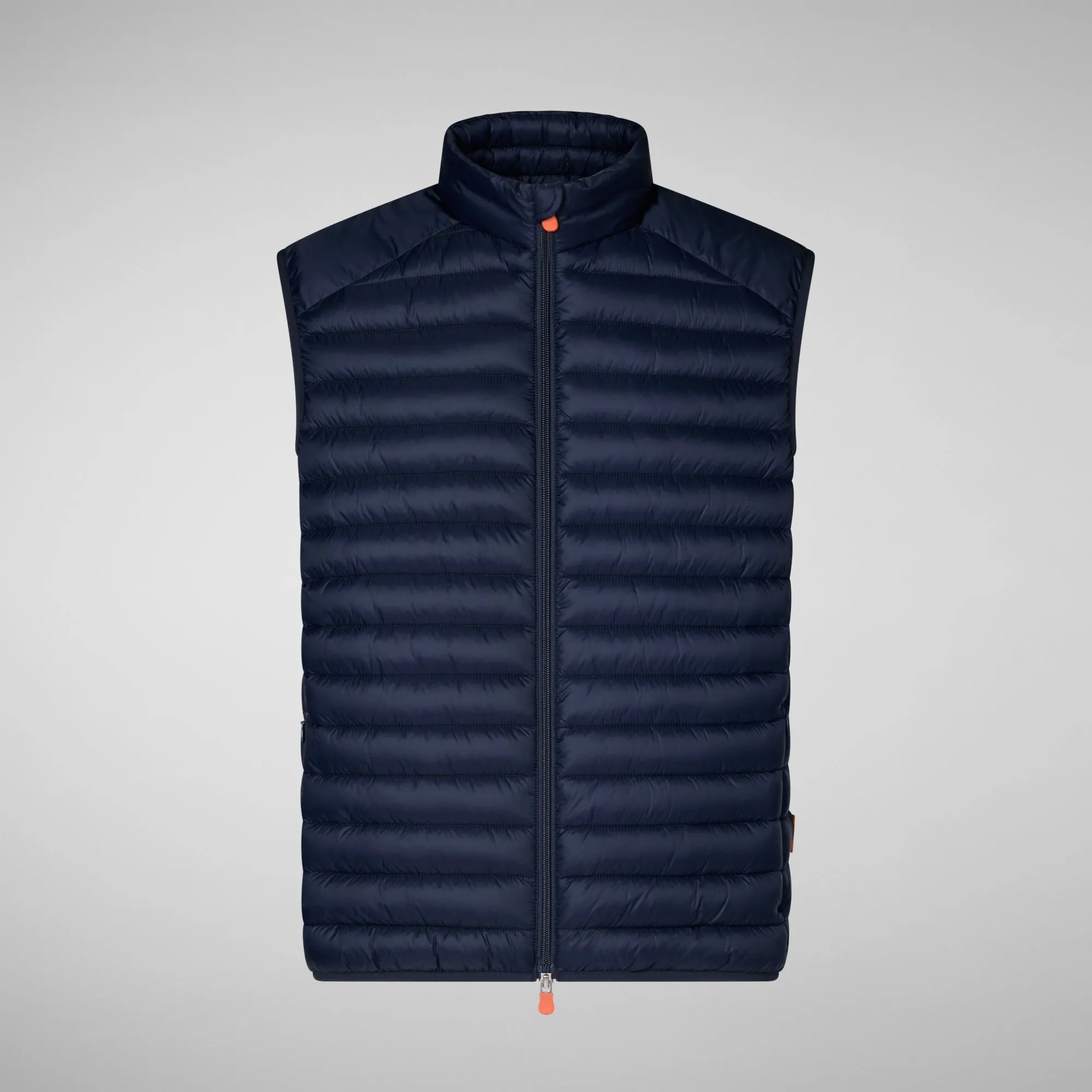 Man's quilted gilet Adam in navy blue