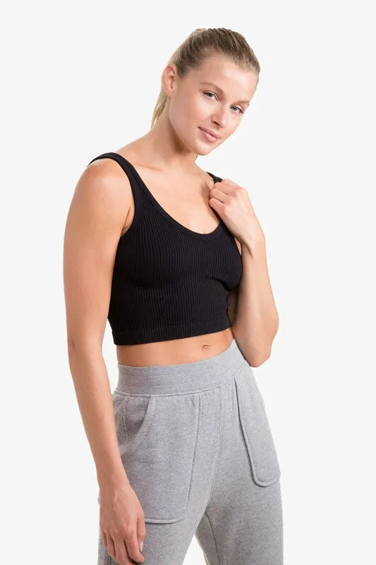 Martha Cropped Tank Top