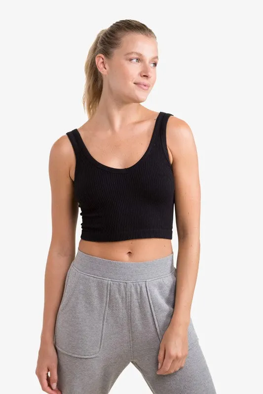 Martha Cropped Tank Top