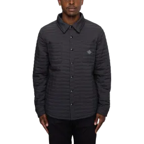 Men's Engineered Quilted Shacket