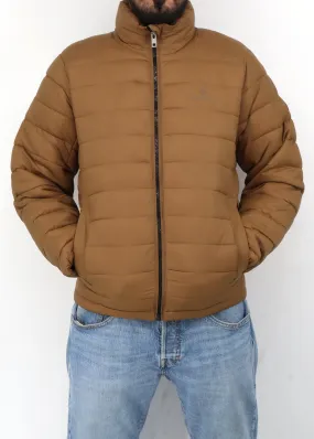 Men's Quilted Jacket,Brown