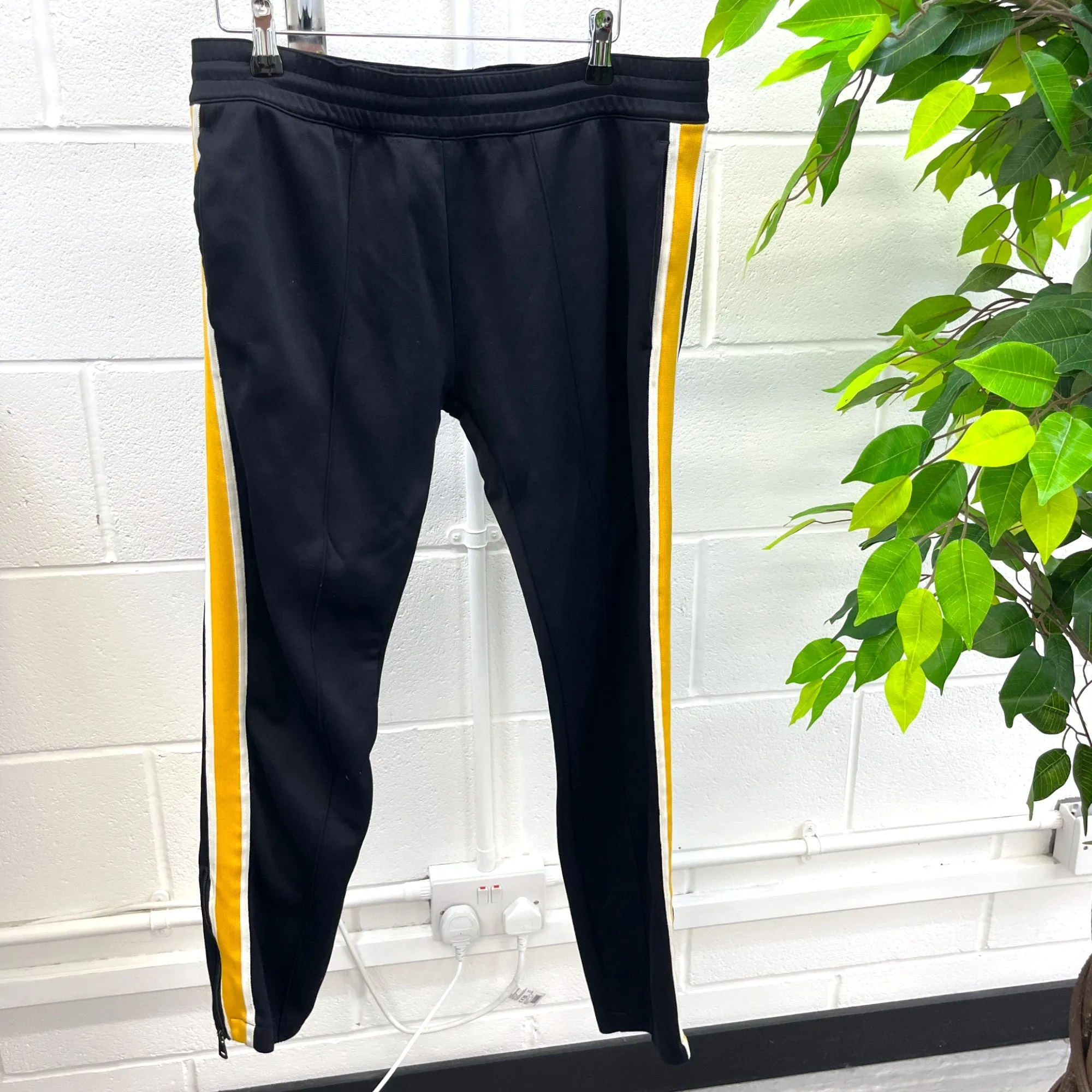 Men's Track Logo Joggers Black Size S