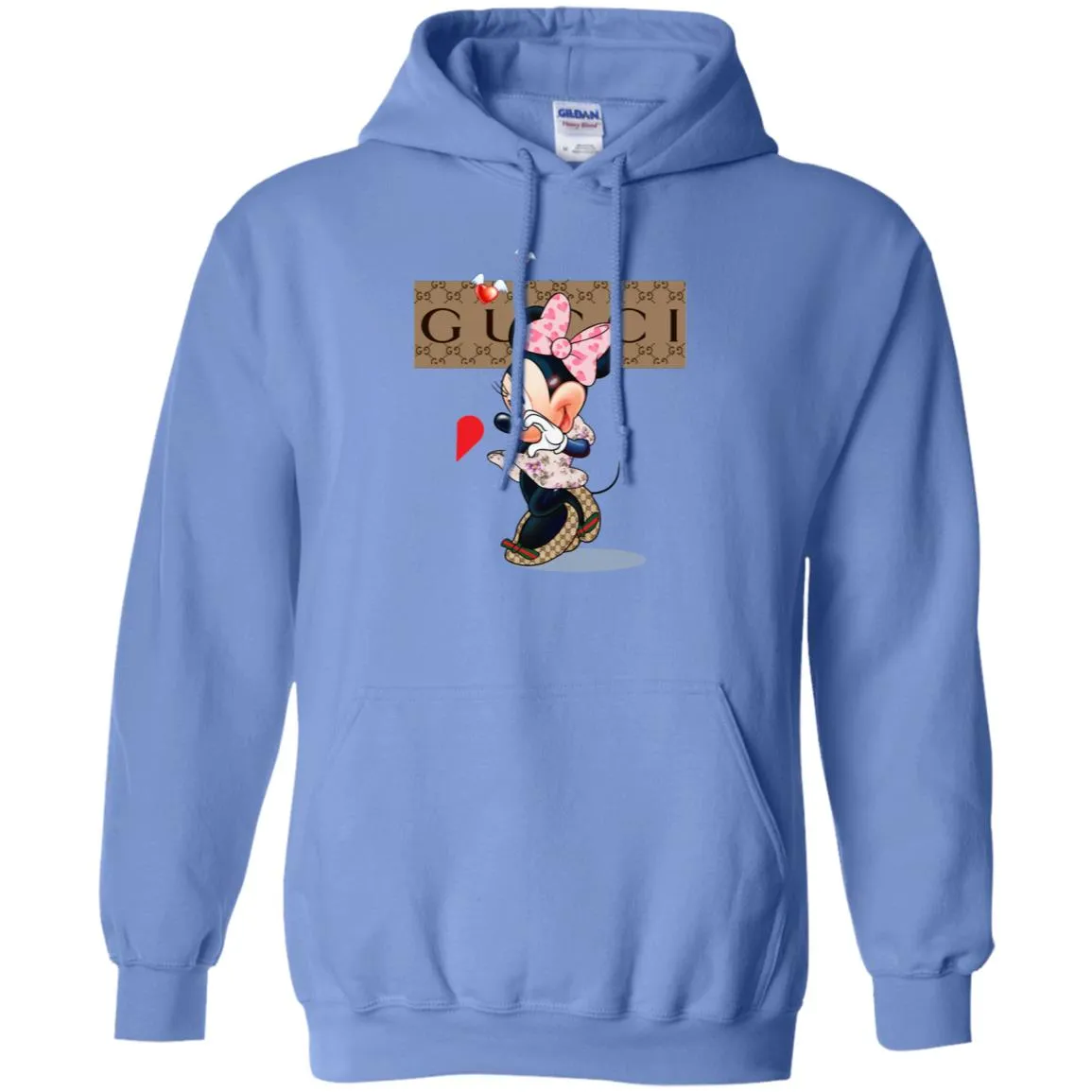 Minnie Mouse Love Couple T-shirt Valentine's Day T-shirt Pullover Hoodie Sweatshirt