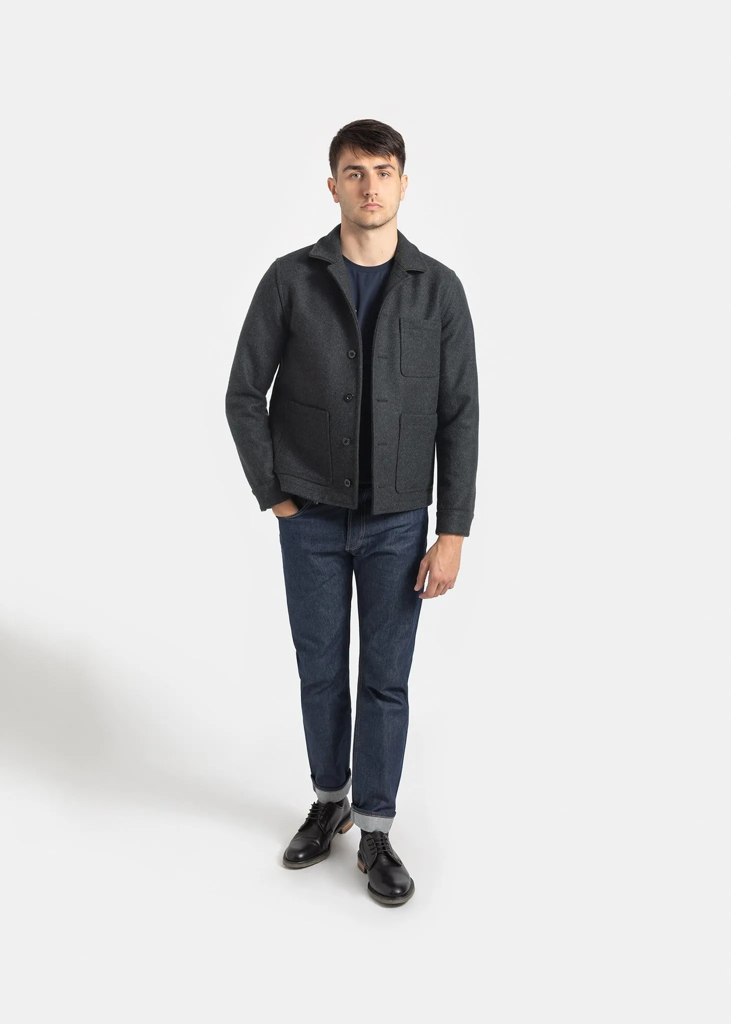 Moss Jacket Charcoal