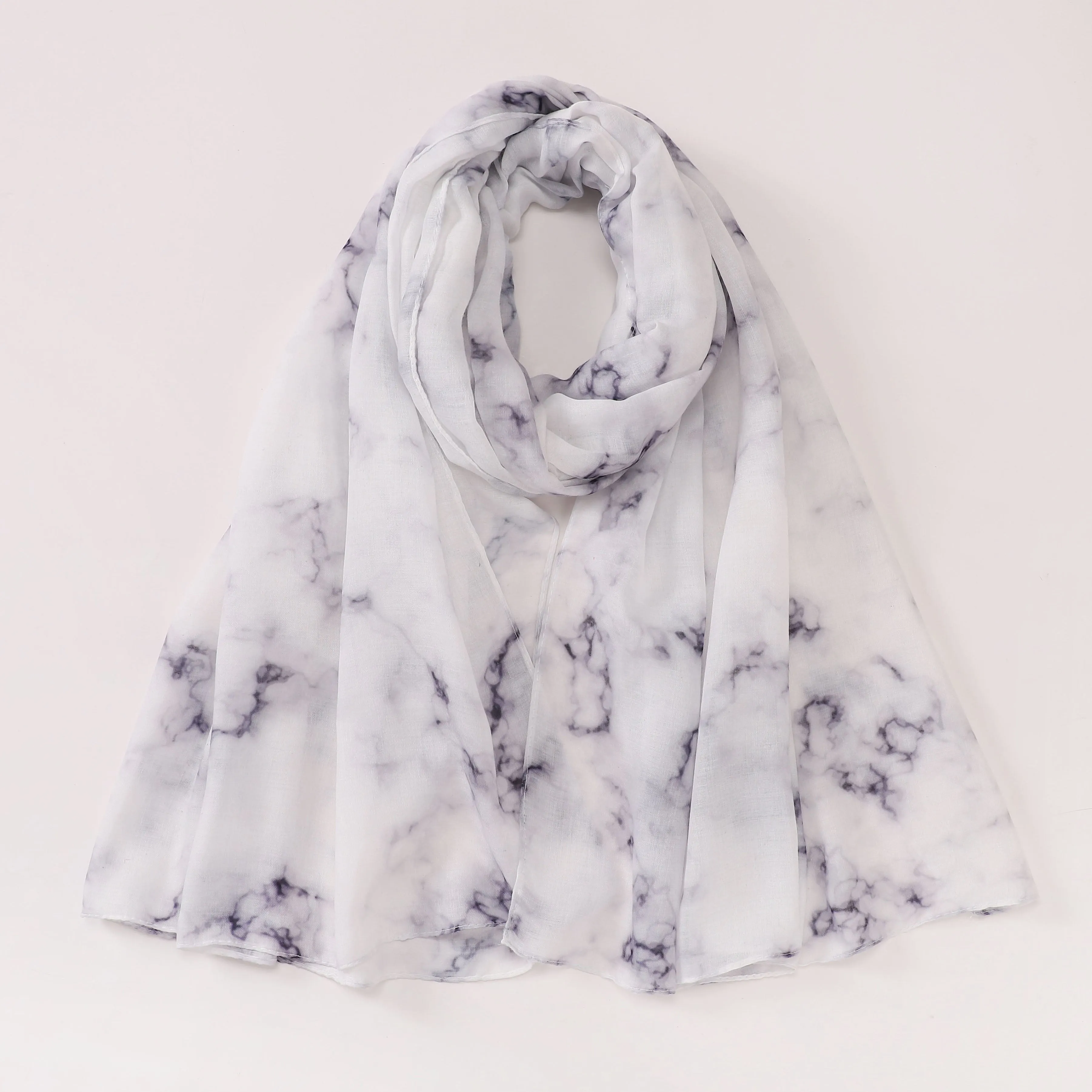 MYBD02  Starry sky quicksand printed scarf modal cotton headscarf