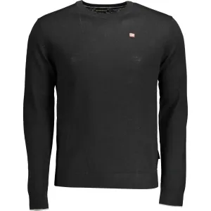 Napapijri Black Wool Men Sweater