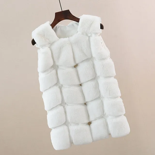 New Arrival FashionFaux Women Winter Sweater Fur Collar Hoo Casual Warm Cotton Coat Women Clothes