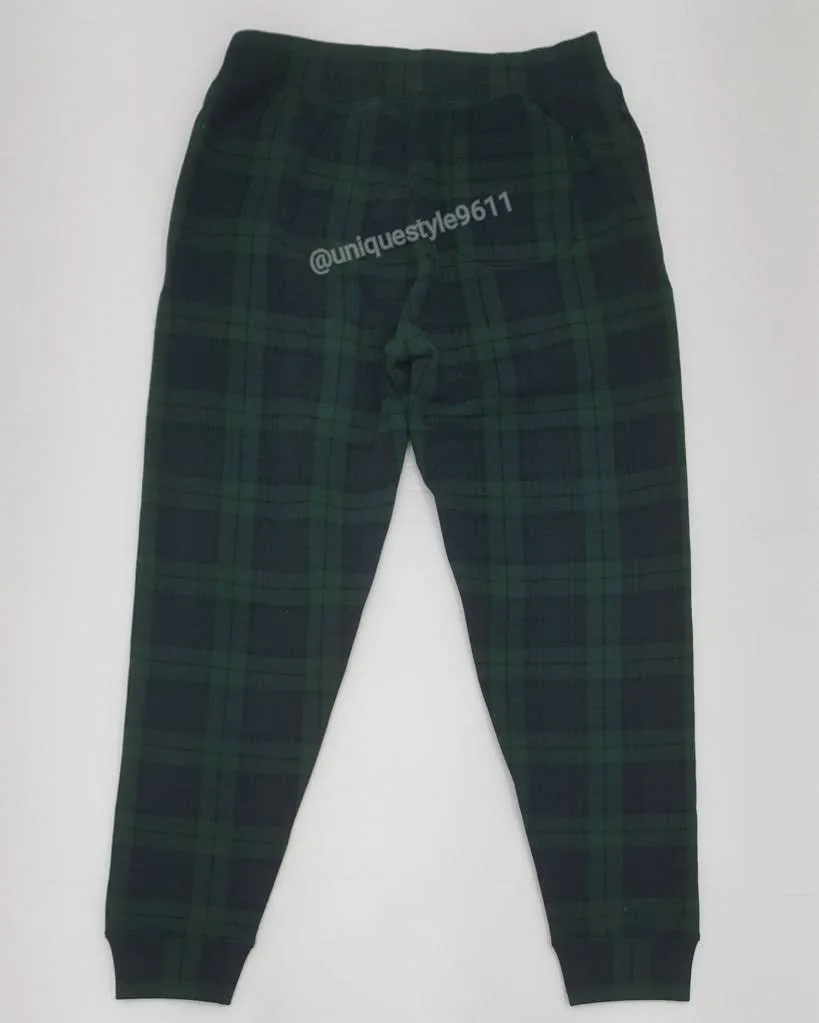 Nwt Polo Ralph Lauren Yankees Plaid Joggers