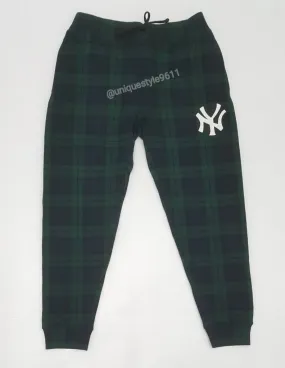 Nwt Polo Ralph Lauren Yankees Plaid Joggers