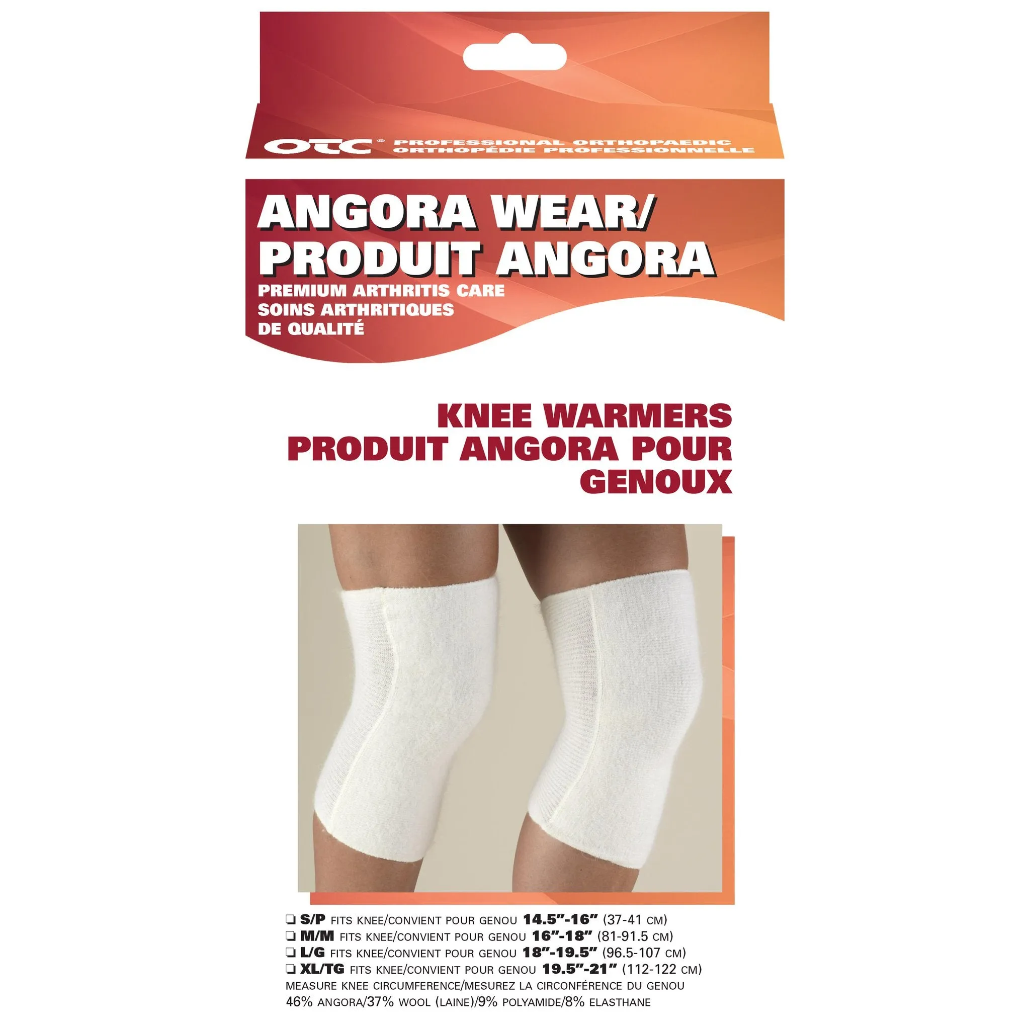 OTC ANGORA KNEE WARMERS - 79010