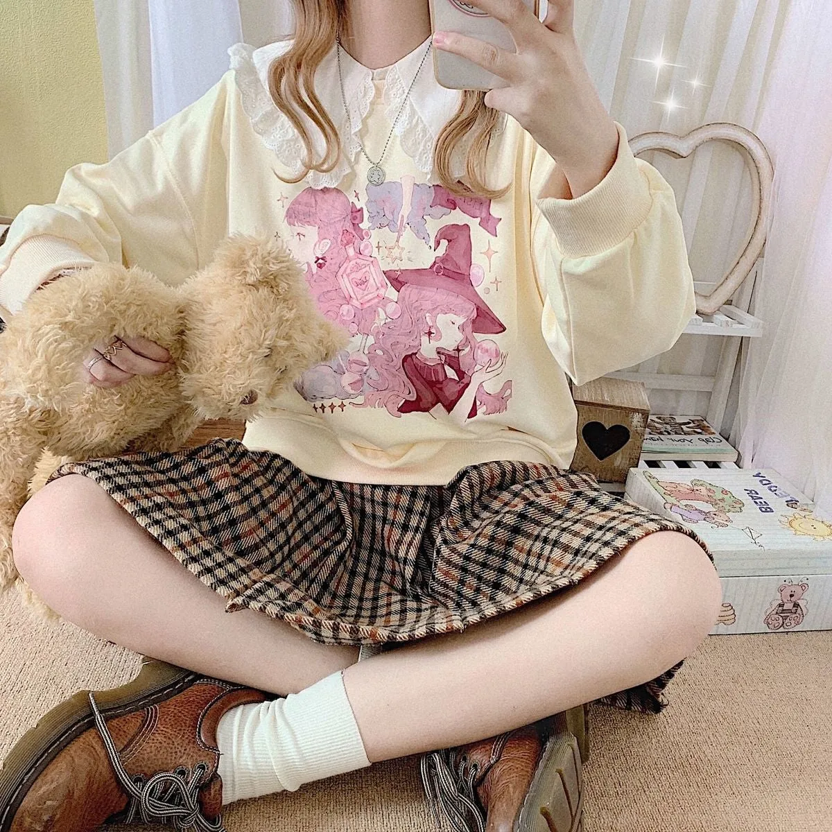 Pastel Witch Crewneck