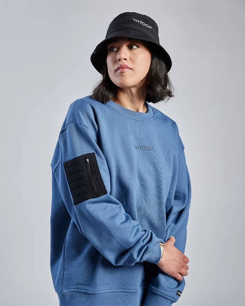 Peak Blue WHOOP Unisex Crewneck