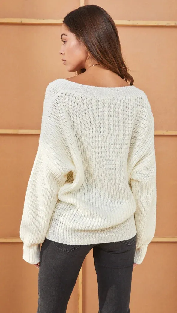 Petra | V Neck Sweater