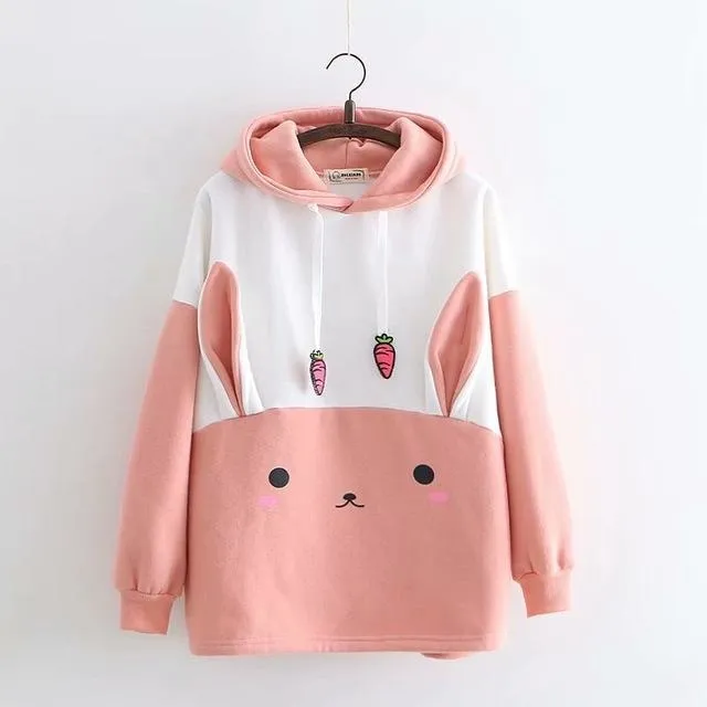 Pink Baby Bun Hoodie