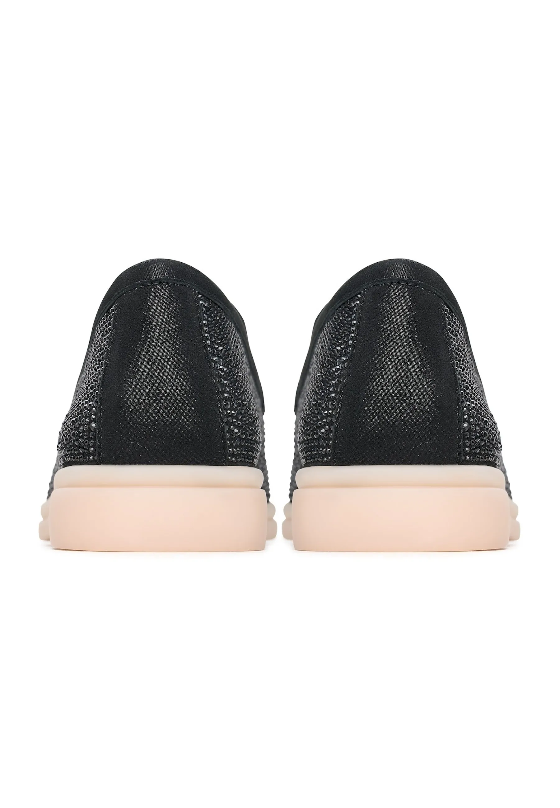 Platform Moccasins Aurea - Black