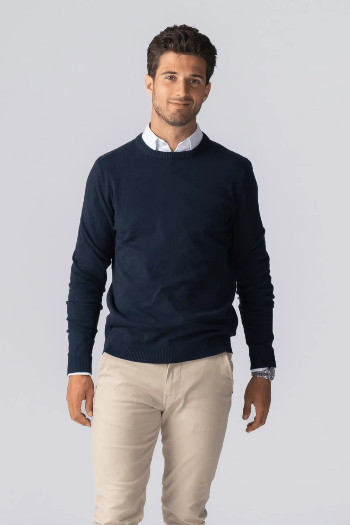 Pullover Roundneck - Navy