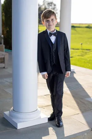 "Max" Kids Black 5-Piece Tuxedo