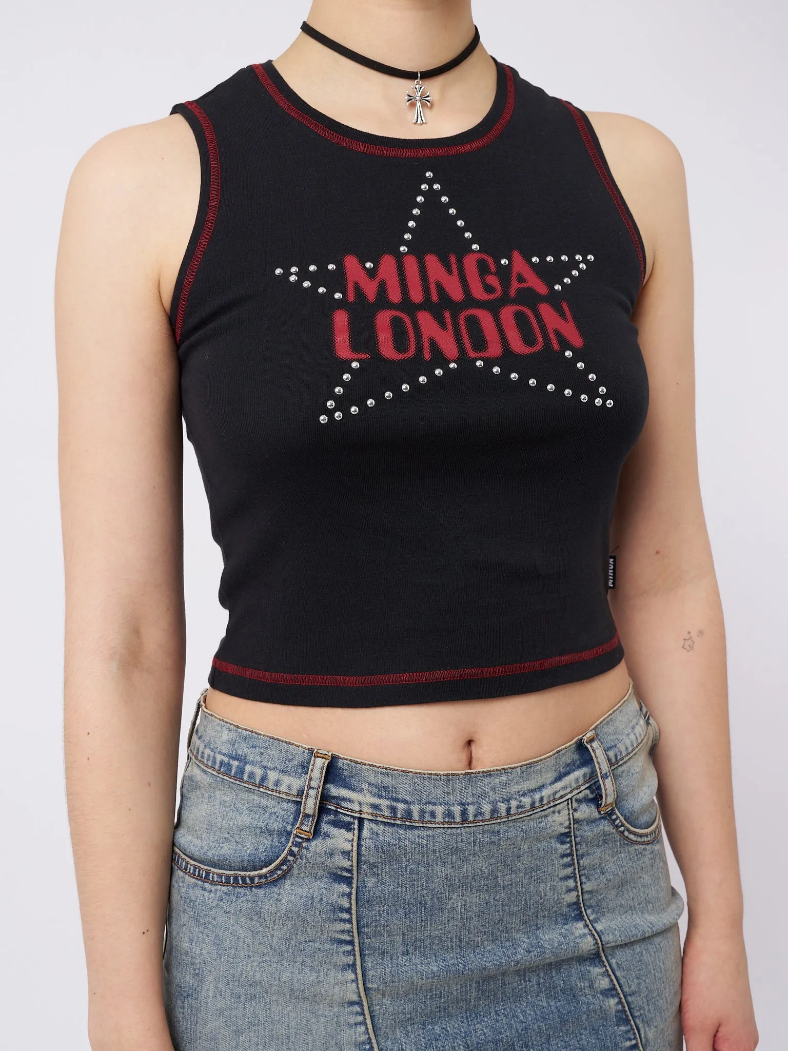 RockStar Girlfriend Vest Top