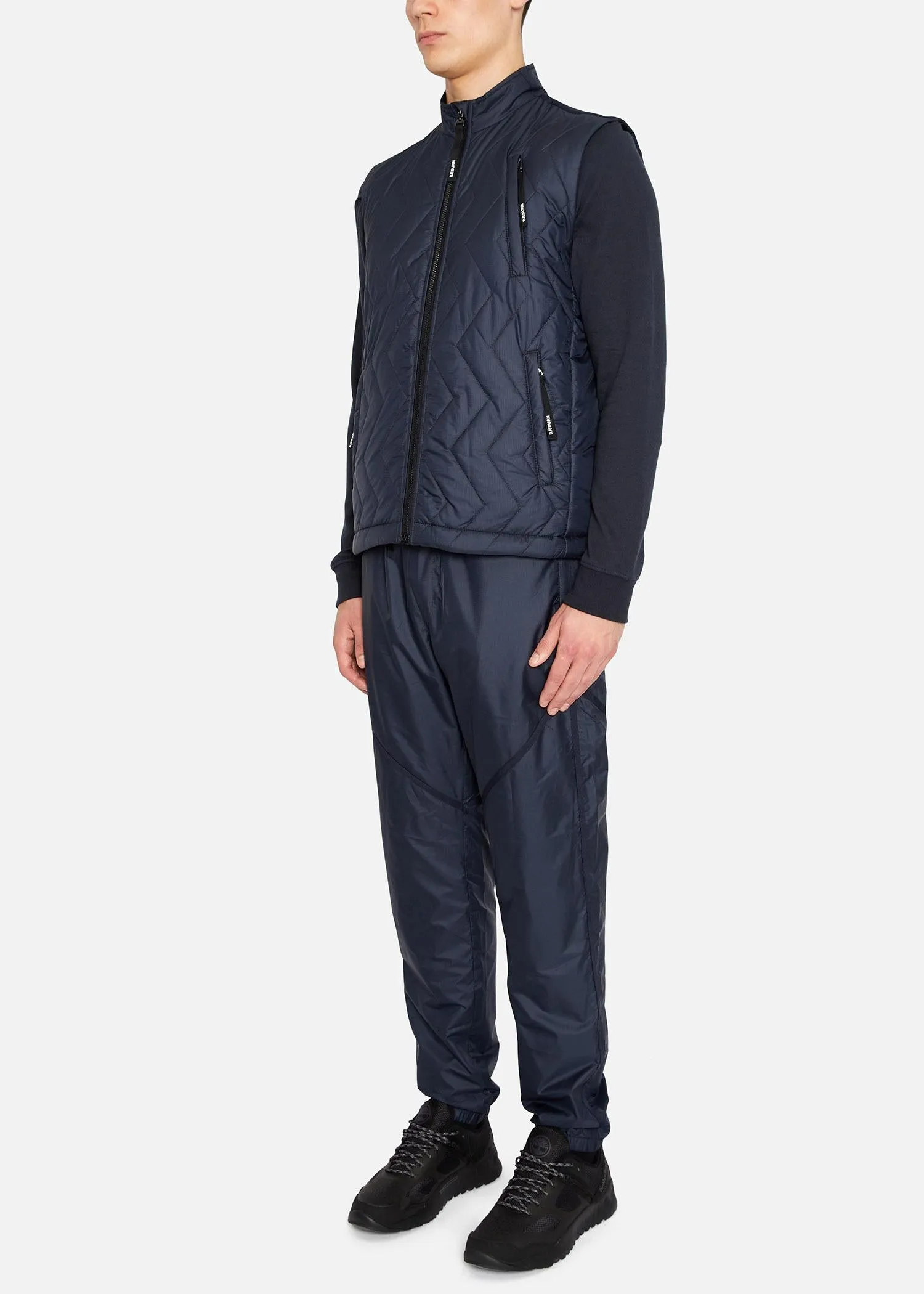 SI QUILTED GILET NAVY