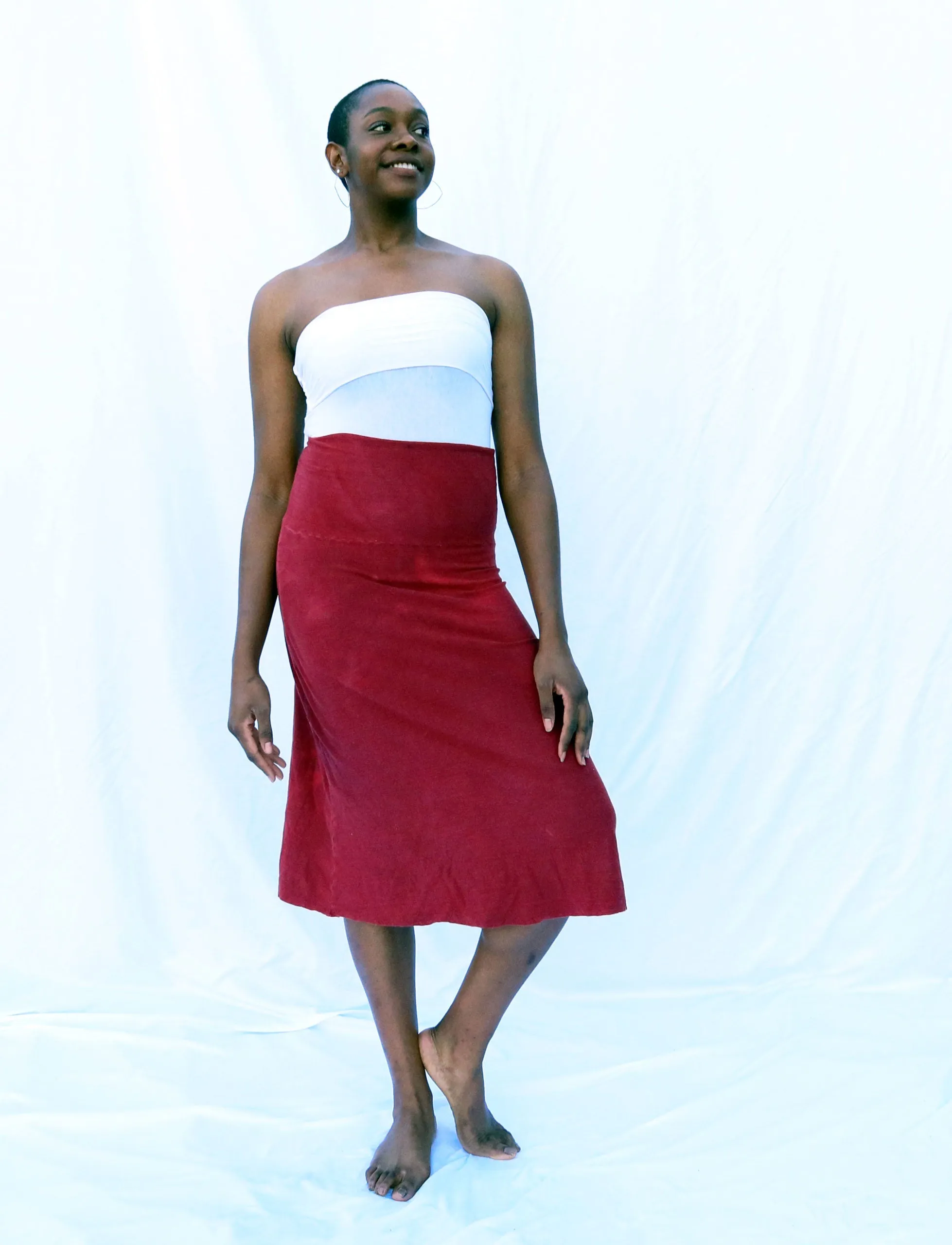 Simplicity Below Knee Skirt