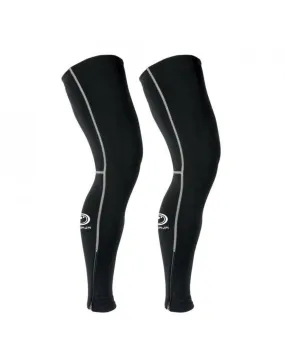 Sports Hawkley Cycling Leg Warmers Stretch Fabric Gel Grip Calf Sleeves