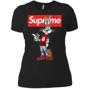 Supreme Rabbit Money Women Cotton T-Shirt