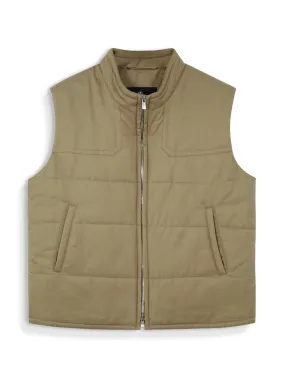 The Gilet in Grenfell Cloth Beige