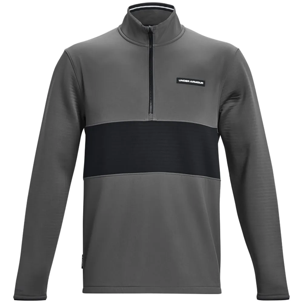 Under Armour Storm Daytona 1/2 Zip Pullover - Castlerock/White