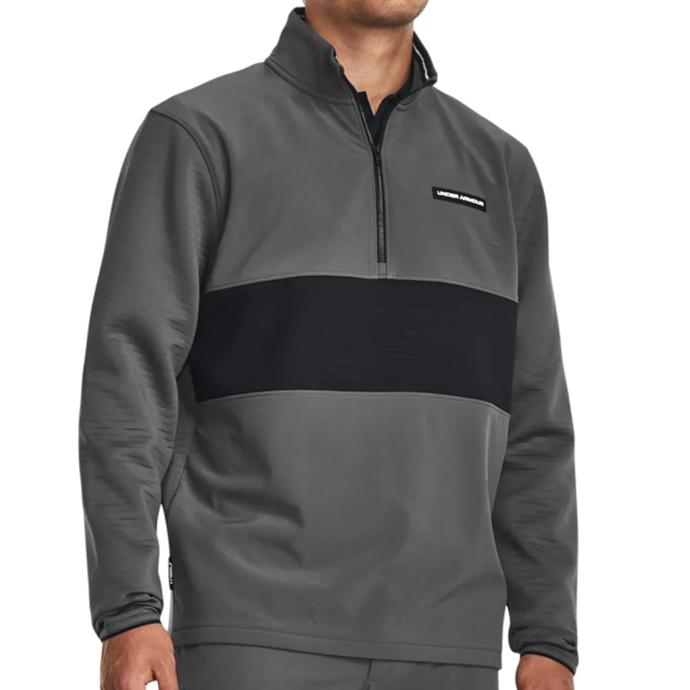 Under Armour Storm Daytona 1/2 Zip Pullover - Castlerock/White