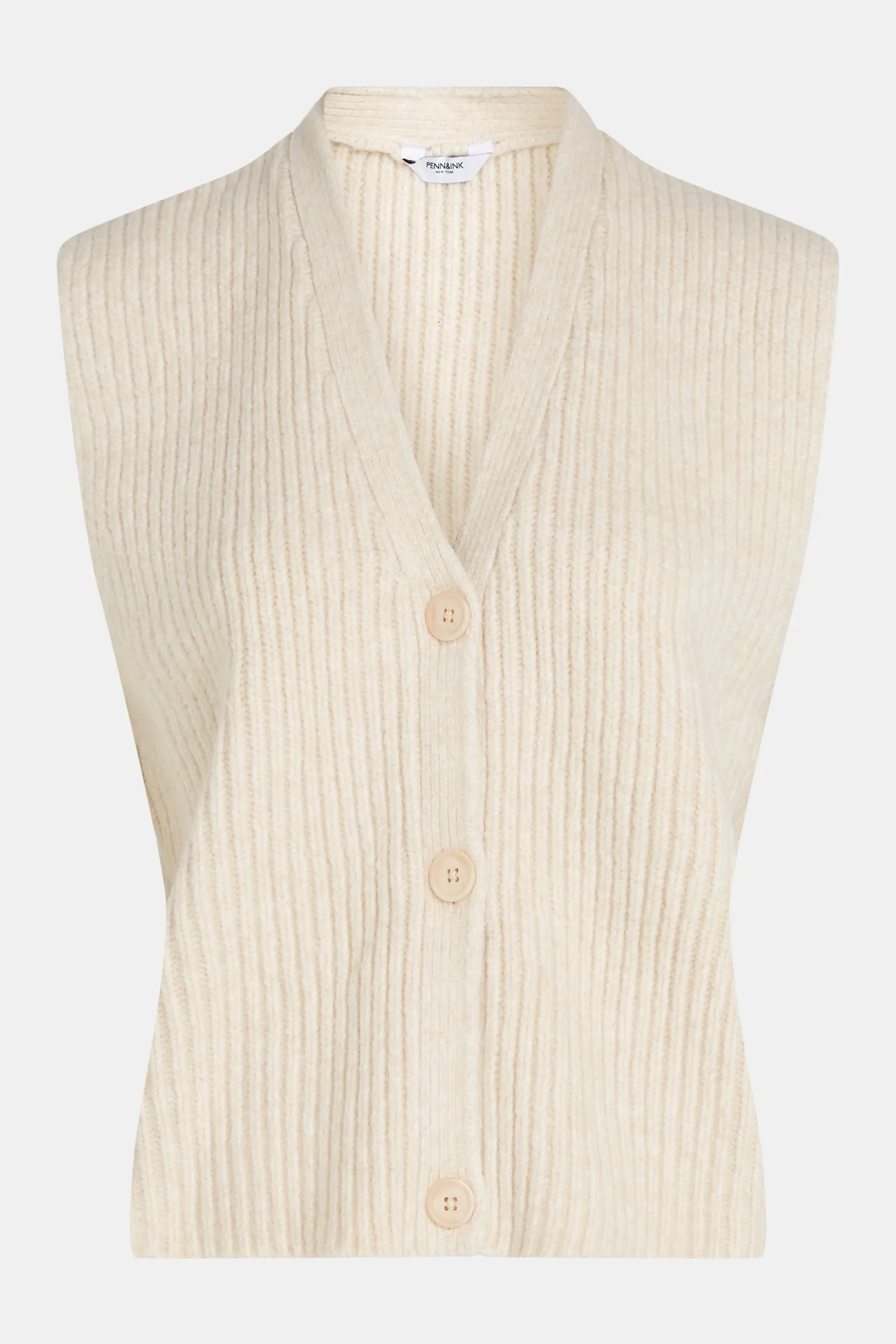 WAISTCOAT (W24B280) CREAM