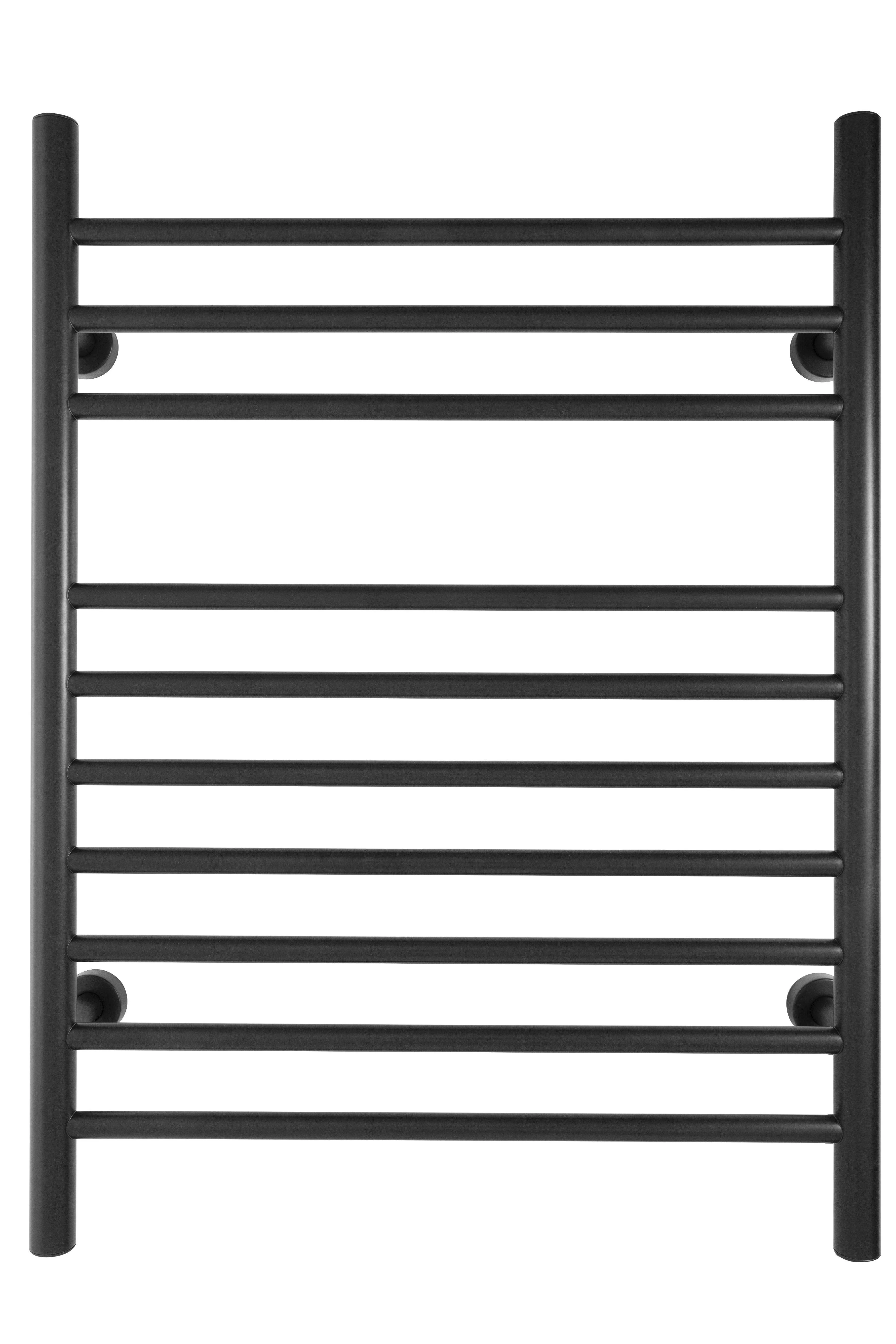 WarmlyYours Infinity Straight Dual Connect (Hardwired and Plug in) Towel Warmer  - 23.6"w x 32"h