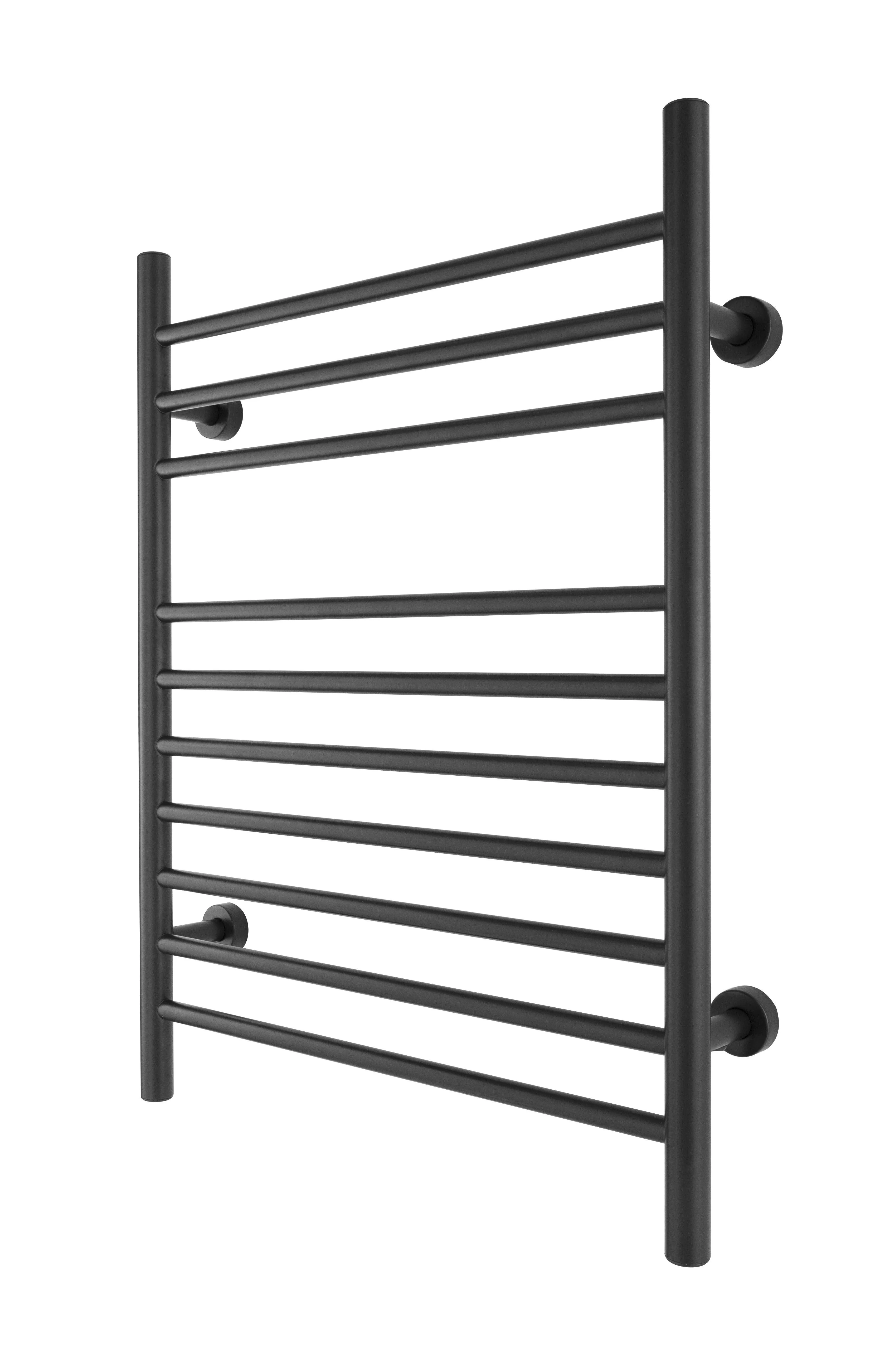 WarmlyYours Infinity Straight Dual Connect (Hardwired and Plug in) Towel Warmer  - 23.6"w x 32"h