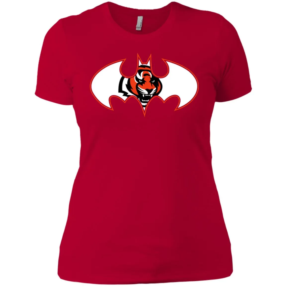 We Are The Cincinnati Bengals Batman Nfl Mashup Women Cotton T-Shirt