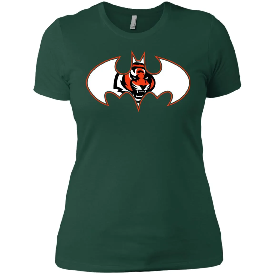 We Are The Cincinnati Bengals Batman Nfl Mashup Women Cotton T-Shirt