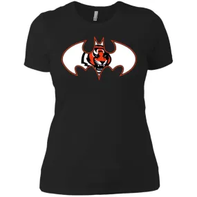 We Are The Cincinnati Bengals Batman Nfl Mashup Women Cotton T-Shirt