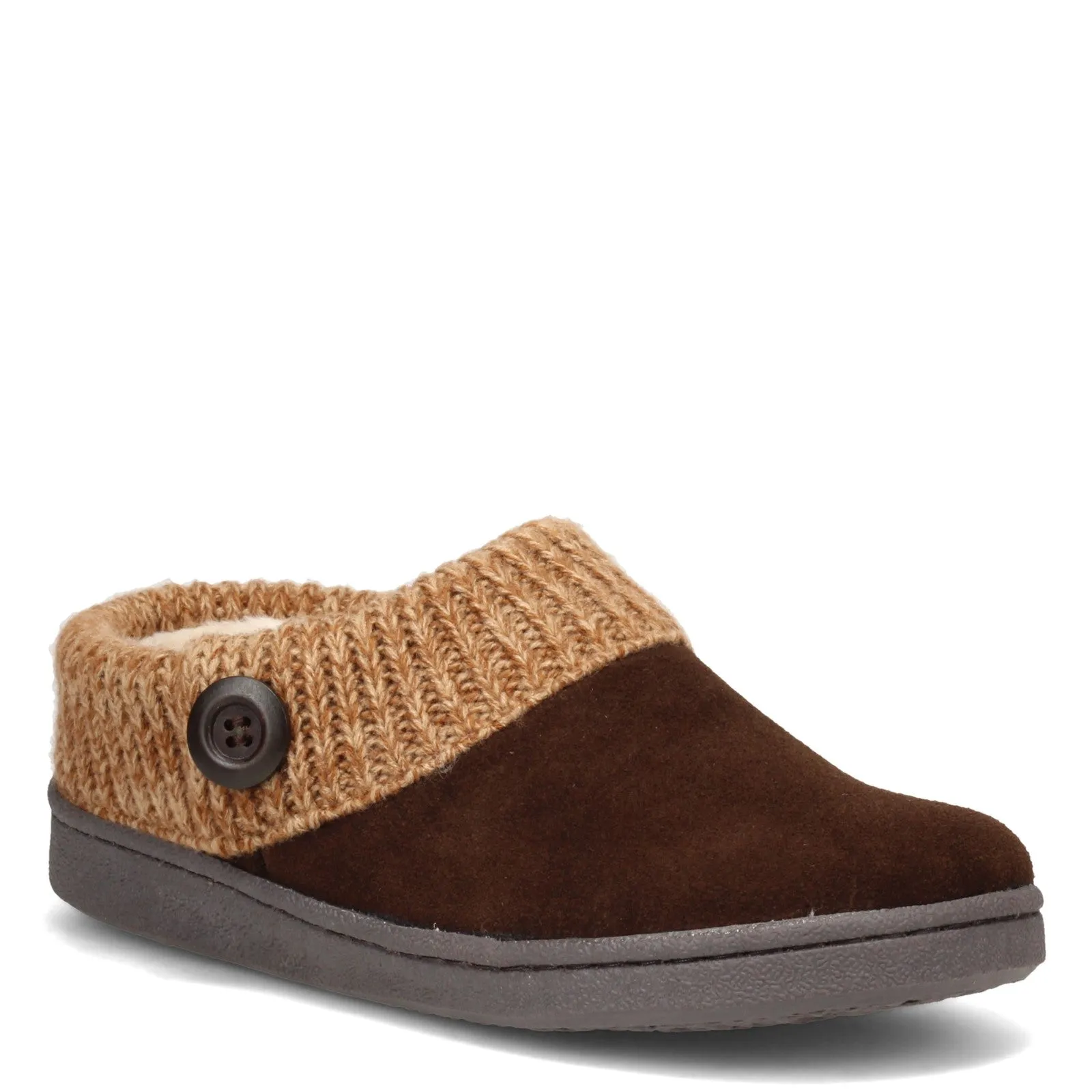 Women's Clarks, Sweater Collar Slipper