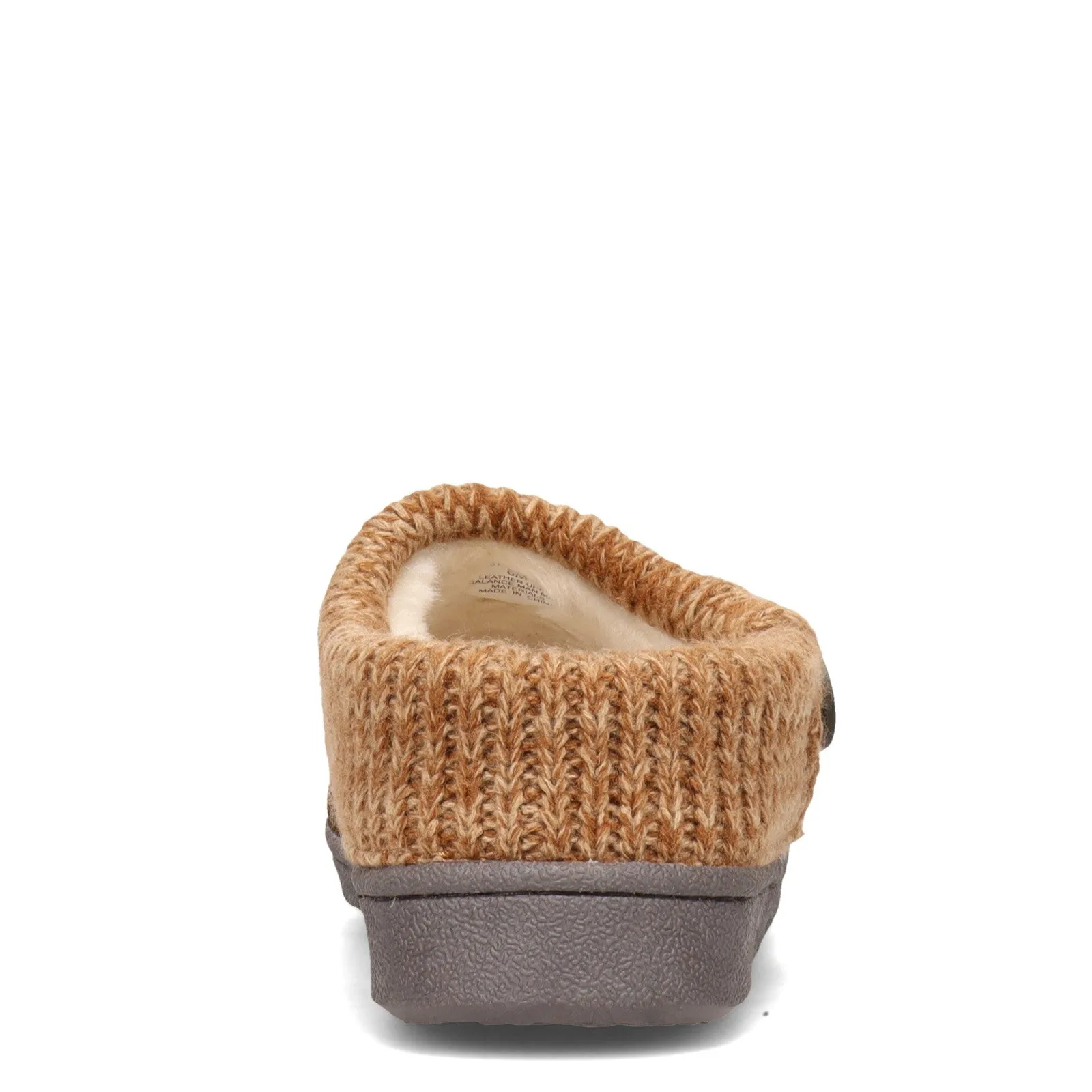 Women's Clarks, Sweater Collar Slipper