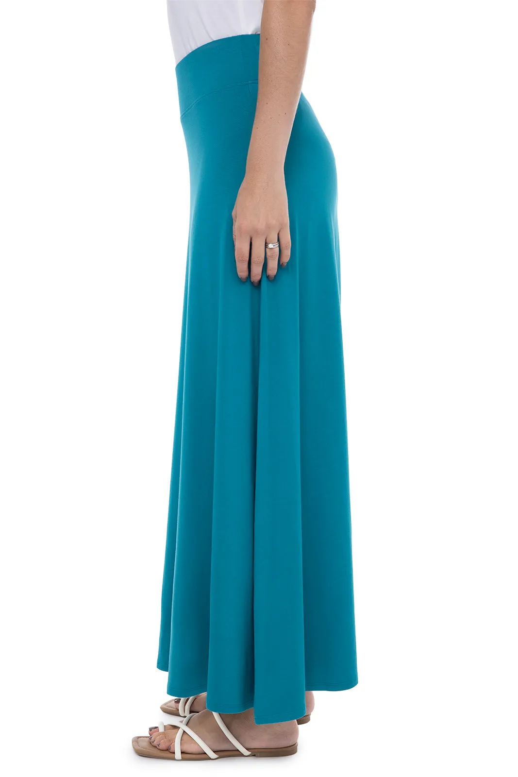 Women's Fabyan Maxi Skirt | Tahitian Teal