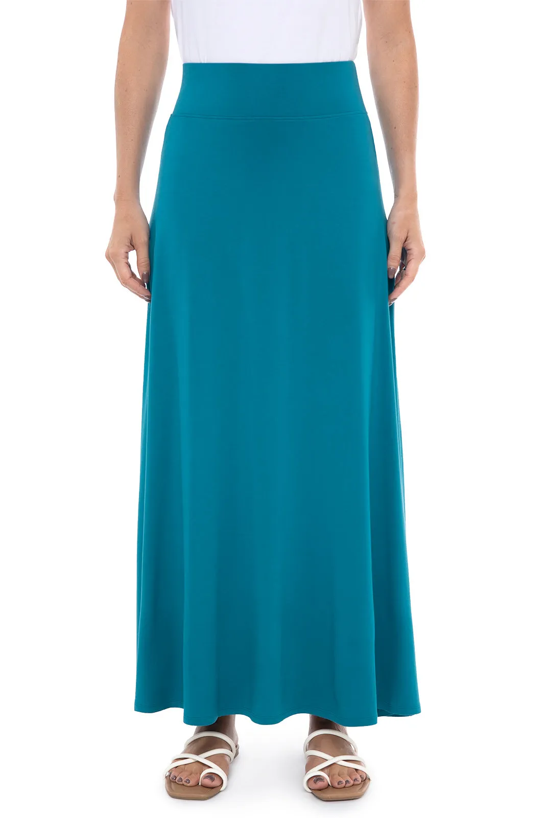 Women's Fabyan Maxi Skirt | Tahitian Teal