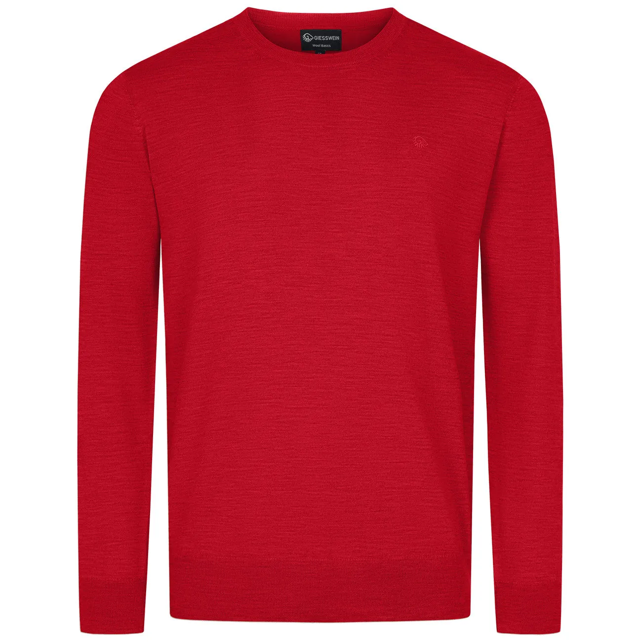 Wool Pullover Light Round Neck Men